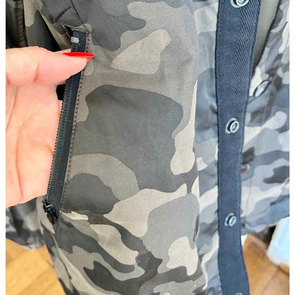 G-STAR RAW Hedrove Camo Jacket Snap Front Mens size S - Picture 8 of 10